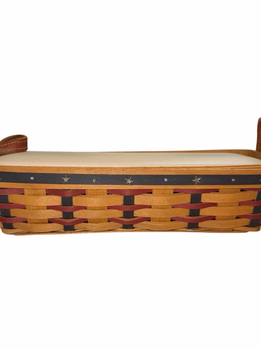 VINTAGE Longaberger All American Basket with Protector & Lid